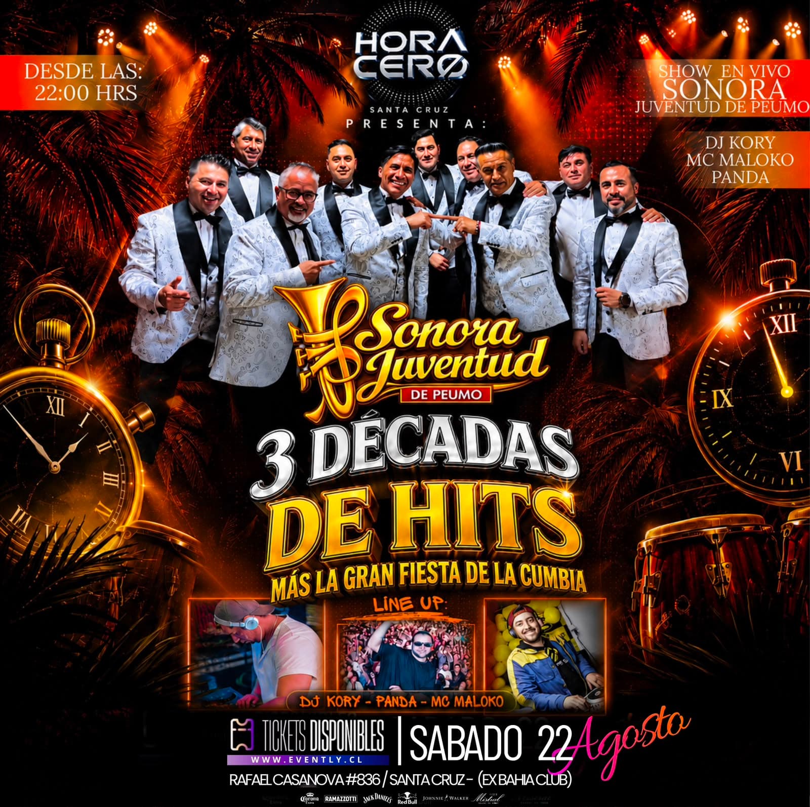 3 DÉCADAS DE HITS + LA GRAN FIESTA DE LA CUMBIA image}